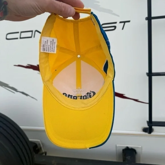 Corona beer hat
Strap back color block
Yellow and blue nice condition - Picture 4 of 4